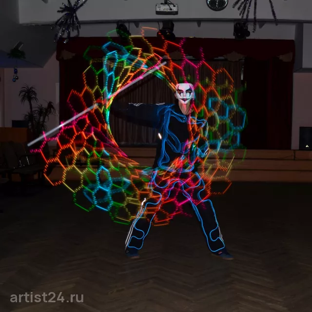 Световое шоу GlowMan — световое шоу, фото 5