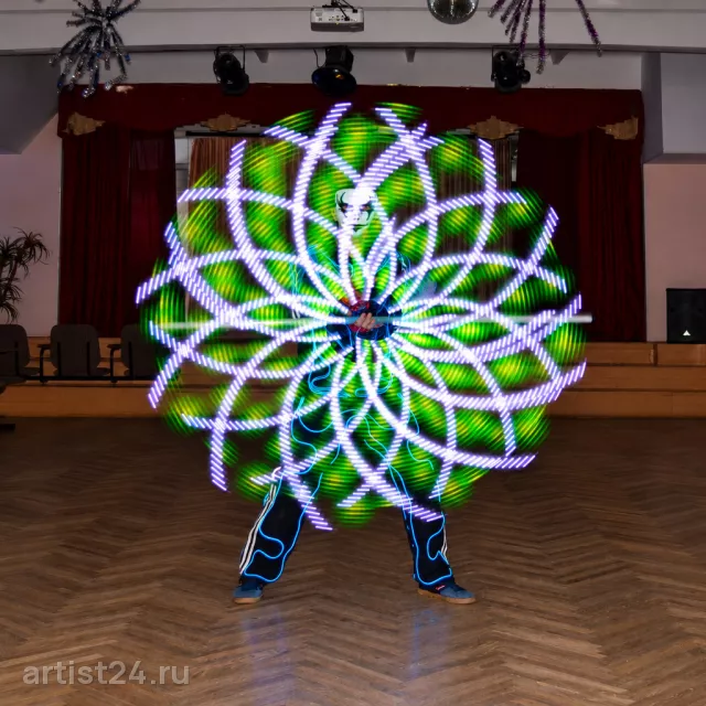 Световое шоу GlowMan — световое шоу, фото 3