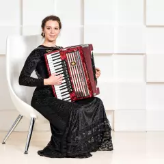 Аккордеонистка Татьяна Ерёмина