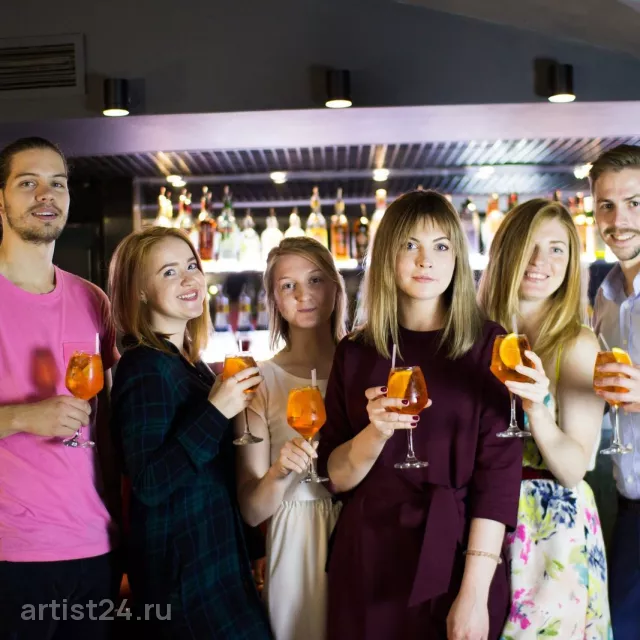 Выездной бар Daiquiri Event Bar — бармен-шоу