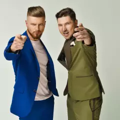 Дуэт ведущих Кукота и Чехов