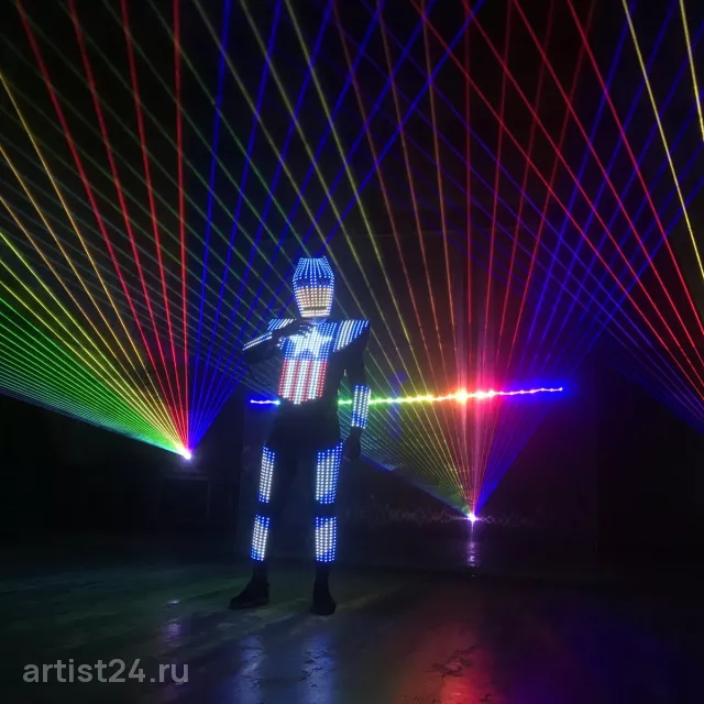 Лазерное шоу Laser Man — световое шоу