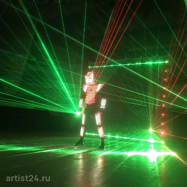 Лазерное шоу Laser Man — световое шоу, фото 2