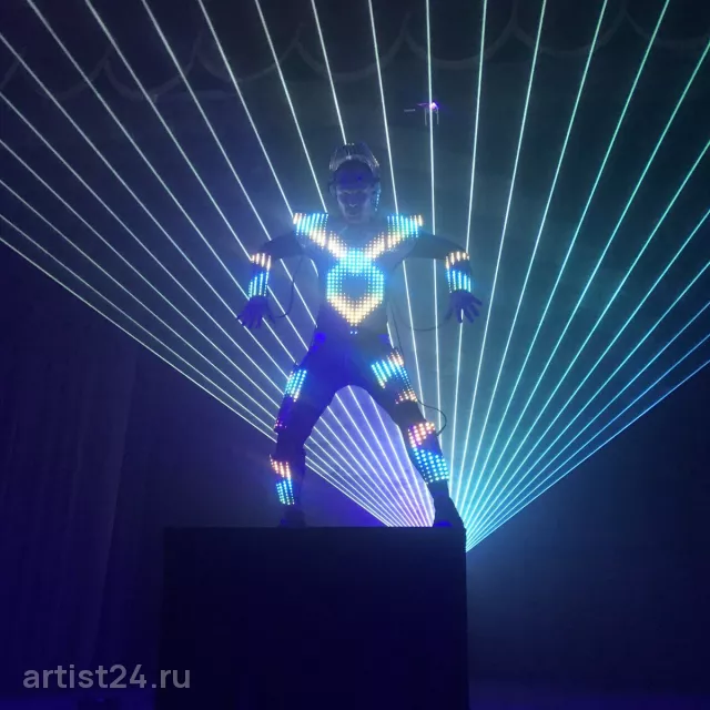 Лазерное шоу Laser Man — световое шоу, фото 3