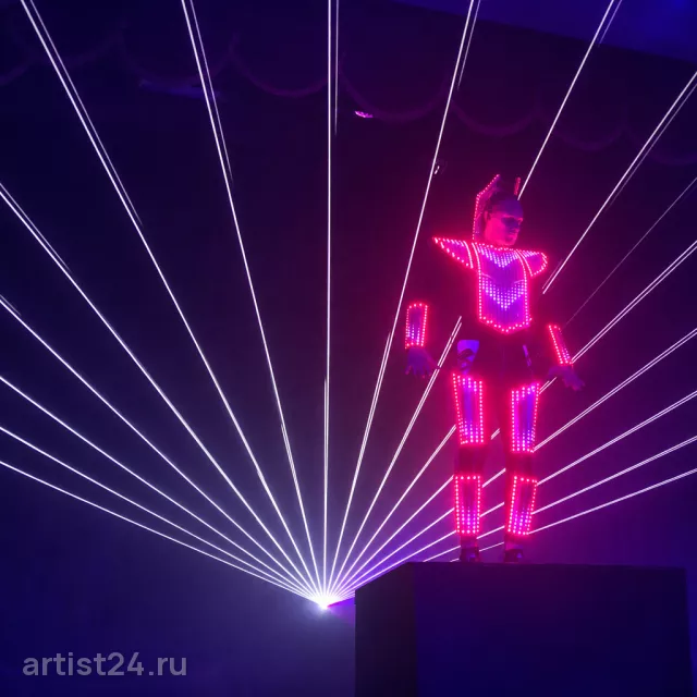 Лазерное шоу Laser Man — световое шоу, фото 6