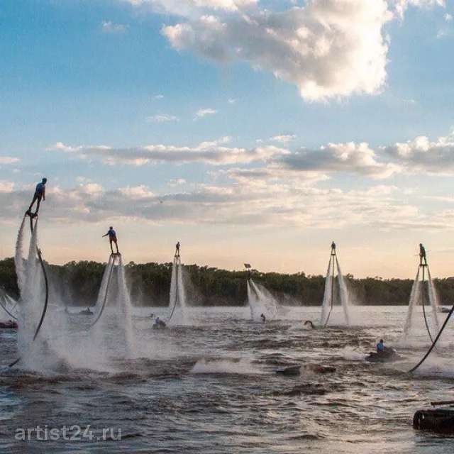 Флайборд-шоу Flyboard Show — цирковой артист, фото 6