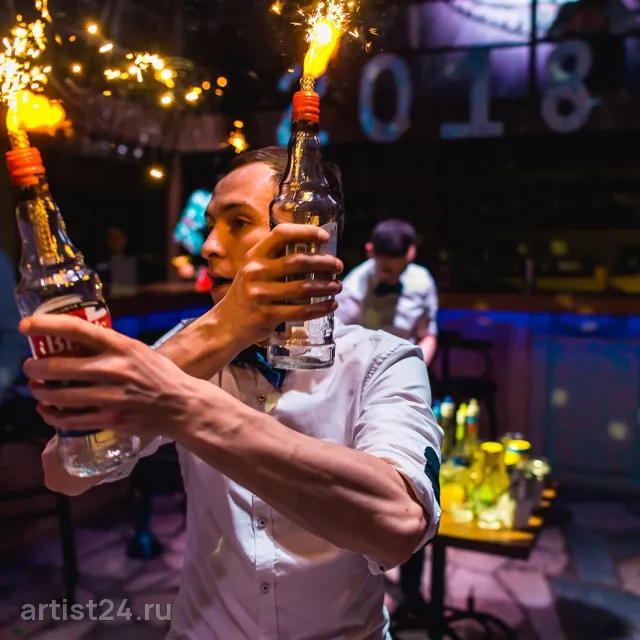 Бармен-шоу Bar Man Group — бармен-шоу