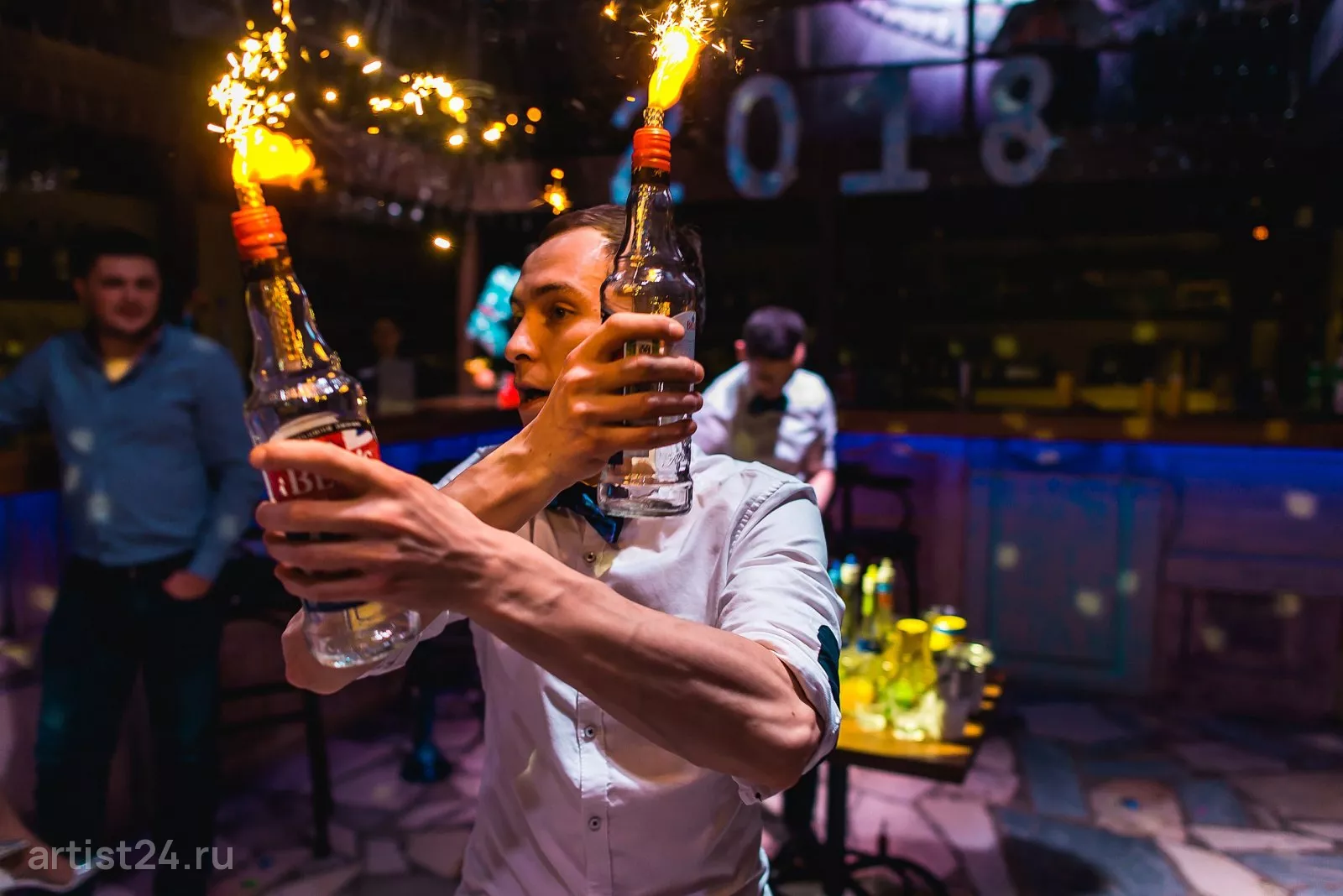 Бармен-шоу Bar Man Group — бармен-шоу