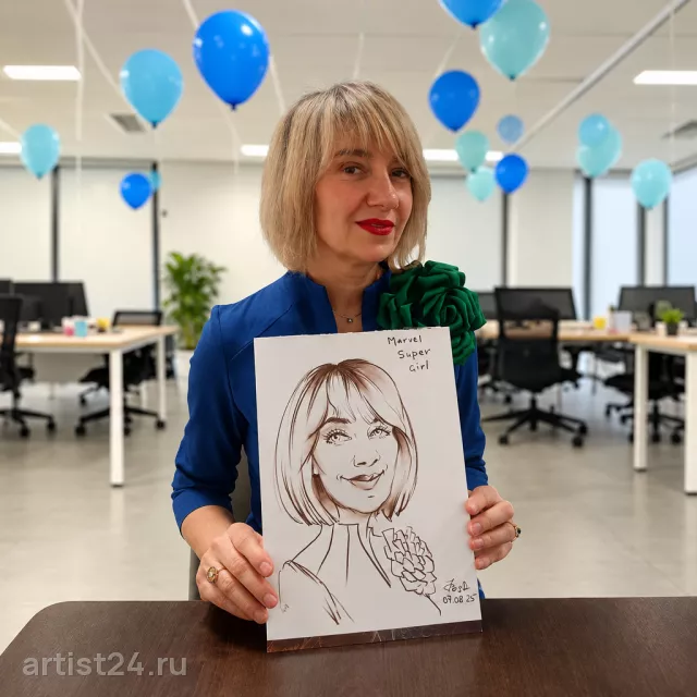Художник Алина Федорова — шаржист