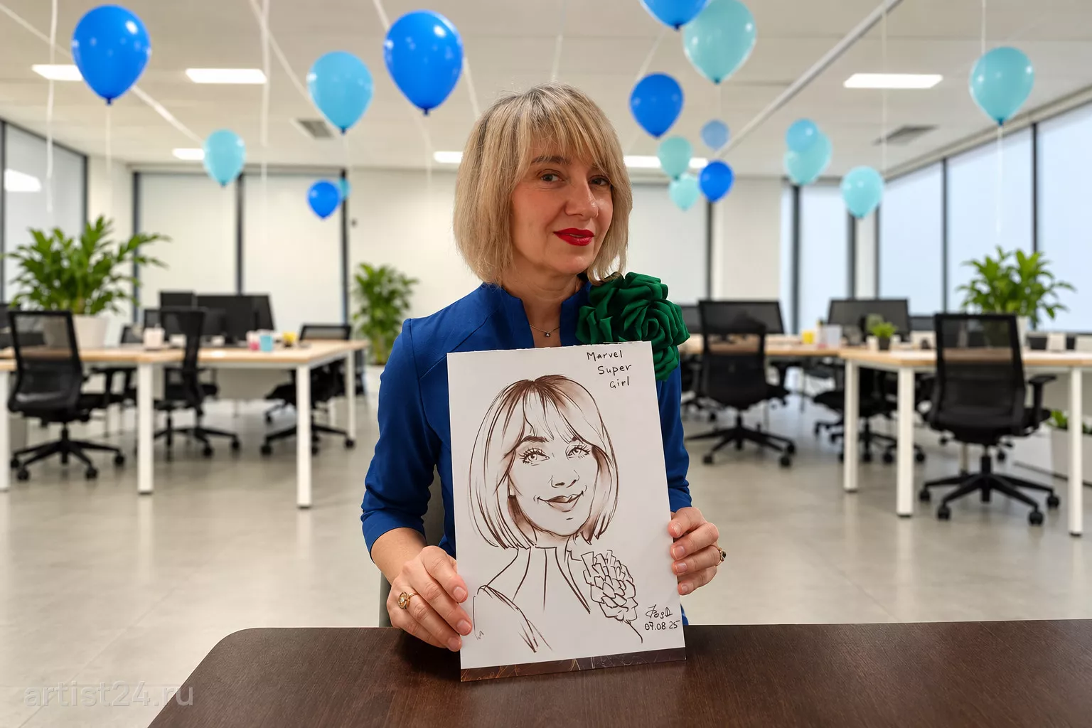 Художник Алина Федорова — шаржист