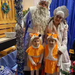 Дед Мороз и Снегурочка Алины Файзуллиной (Уфа)