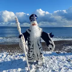 Настоящий Дед Мороз в Ялте