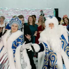 Демиховский Дед Мороз и Снегурочка Надежда Крутова
