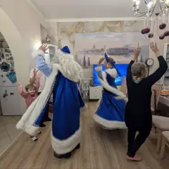 Дед Мороз и Снегурочка Анастасия Попова (Орехово-Зуево)