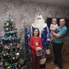 Дед Мороз в Колпино и Тосно