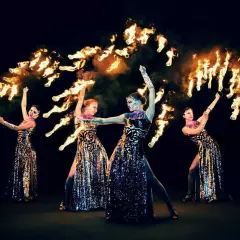 Огненное и световое шоу Aurum Show