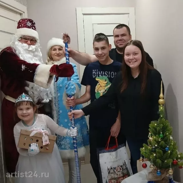 Дед Мороз Борис Калашников и Снегурочка (Сыктывкар) — Дед Мороз, фото 3