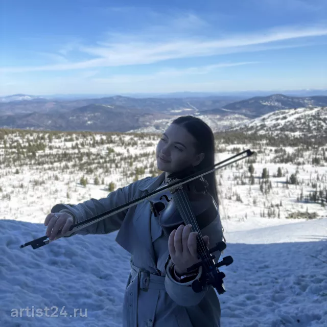Скрипачка Алёна Рожкова — скрипач, фото 4