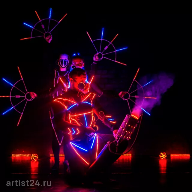 Огненное шоу Bonfire Show — световое шоу