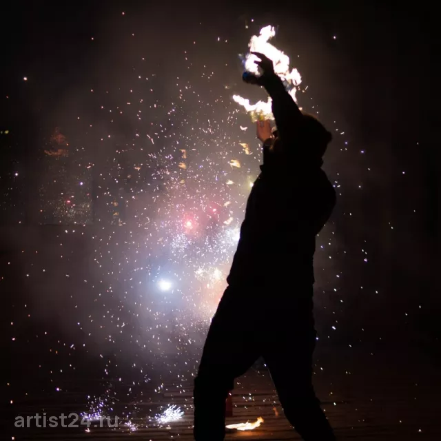 Огненное шоу Bonfire Show — световое шоу, фото 2