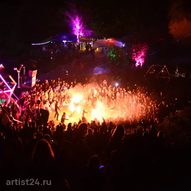 Огненное шоу Bonfire Show — световое шоу, фото 6