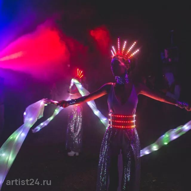 Огненное шоу Bonfire Show — световое шоу, фото 8
