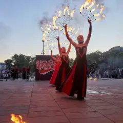 Огненное шоу Феникс