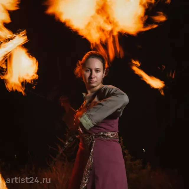 Фаер-шоу Fox Fire — световое шоу, фото 4