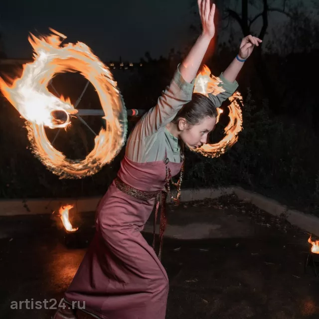 Фаер-шоу Fox Fire — световое шоу, фото 5