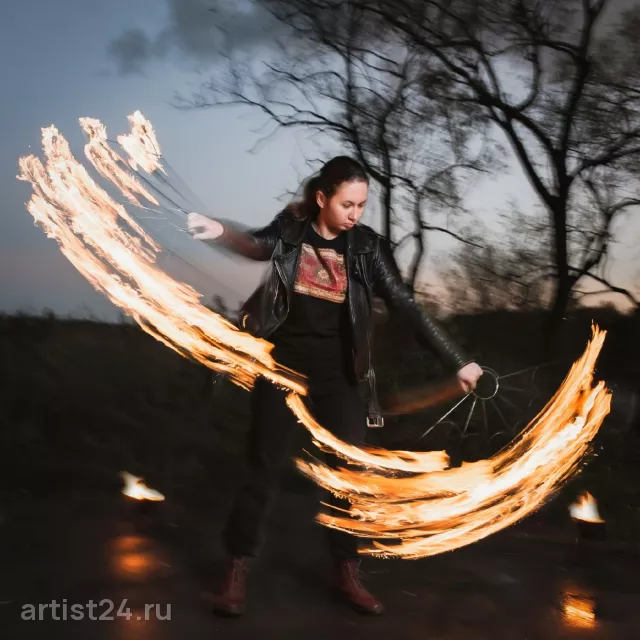 Фаер-шоу Fox Fire — световое шоу, фото 7