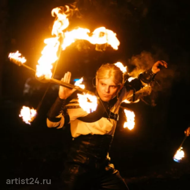 Фаер-шоу Dragon Show — световое шоу, фото 4