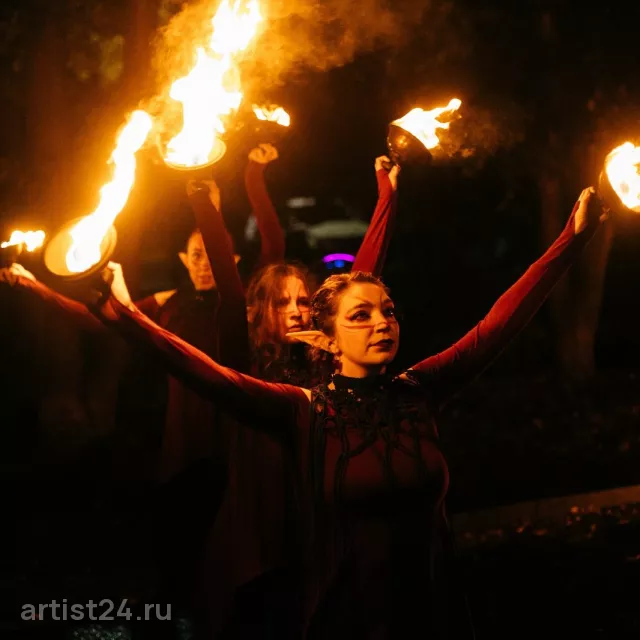 Фаер-шоу Dragon Show — световое шоу, фото 7