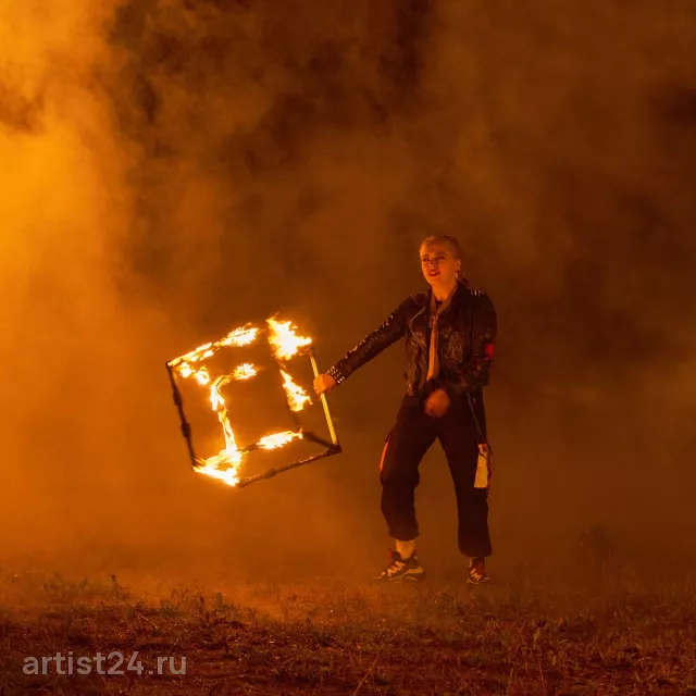 Огненное шоу ButterflyShow — световое шоу, фото 2