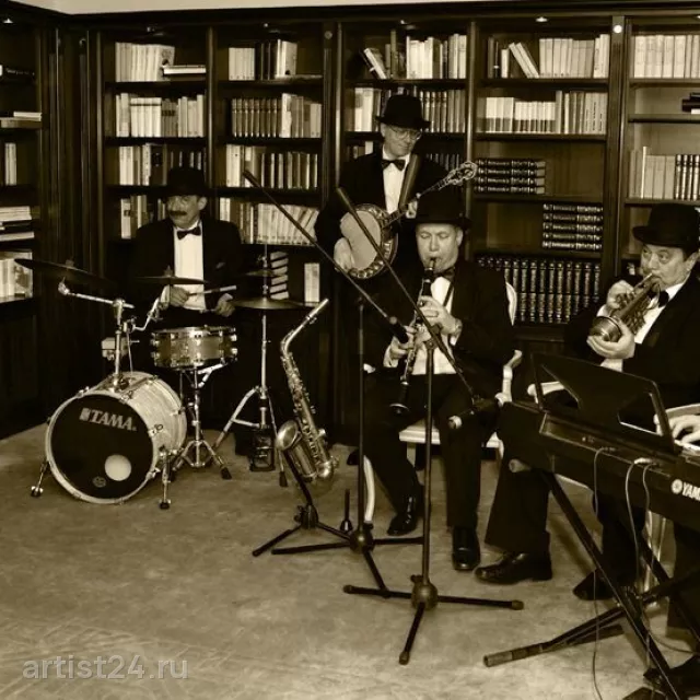 Диксиленд Moscow City Jazz Band — джаз-бэнд, фото 3