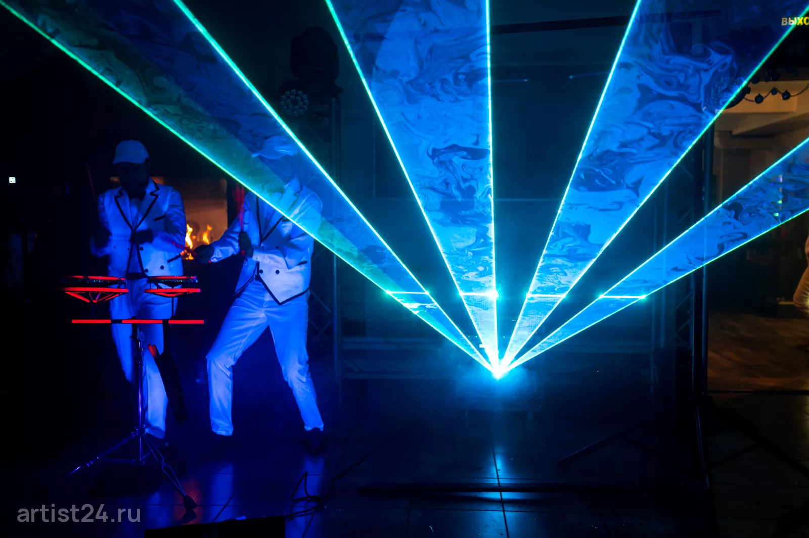 Шоу барабанов Laser Drum — барабанное шоу