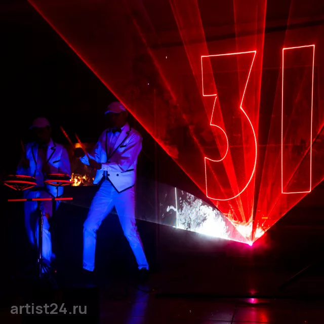 Шоу барабанов Laser Drum — барабанное шоу, фото 2