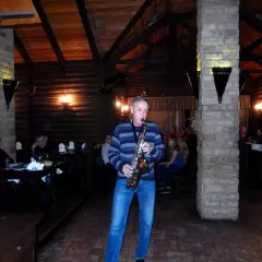 Саксофонист Валерий Сосунов