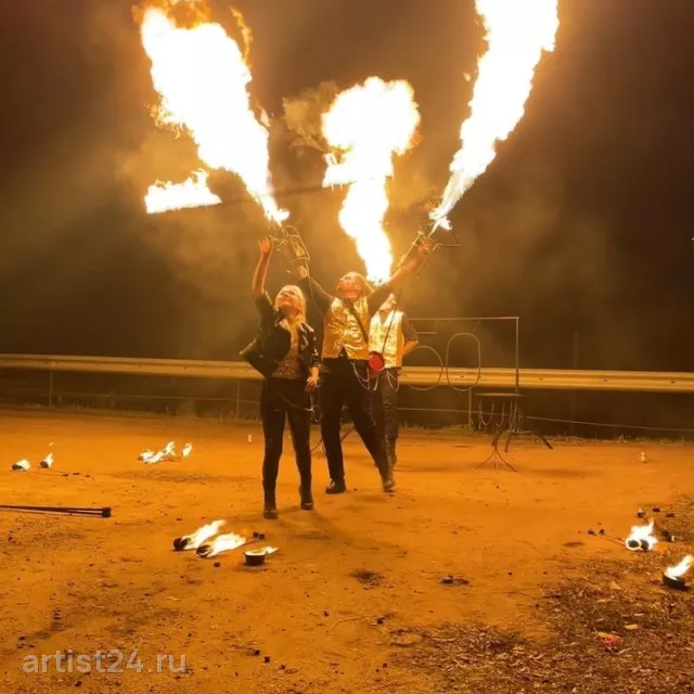 Фаер-шоу «Левиафан» — световое шоу, фото 7