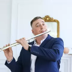 Флейтист и саксофонист Андрей Гуров