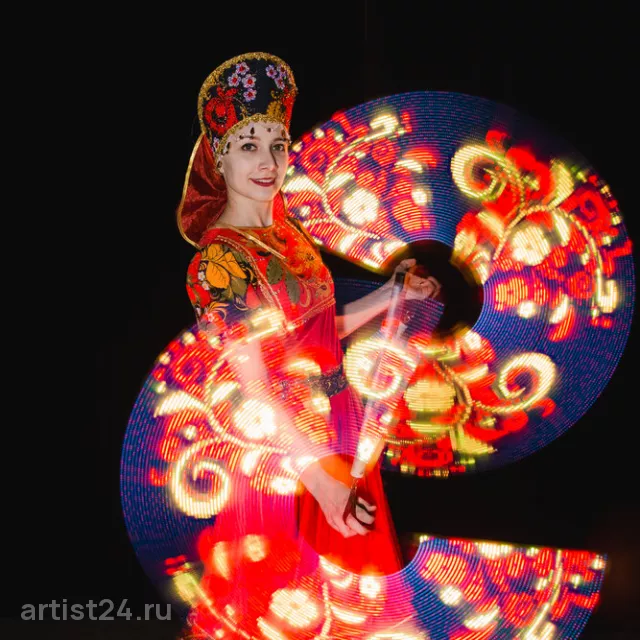 Театр огня и света Magic Fire Show — световое шоу, фото 3
