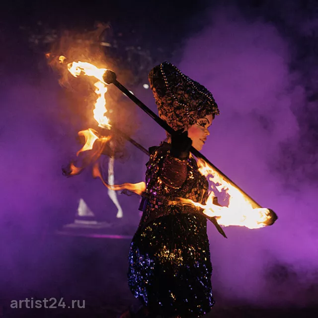 Театр огненных легенд Salamandra — световое шоу, фото 4