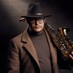 Саксофонист Сергей Маров