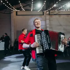 Аккордеонист Александр Столяр