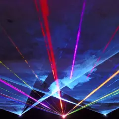 Лазерное шоу Skyfire
