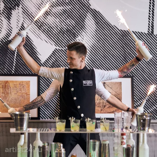 Бармен-шоу Дуэт BarLife — бармен-шоу, фото 2