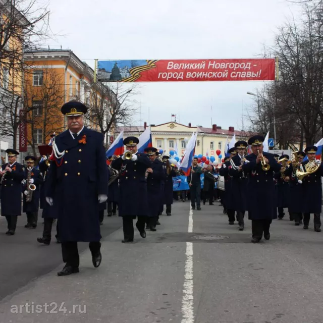 Городской духовой оркестр Великого Новгорода — музыкант, фото 2