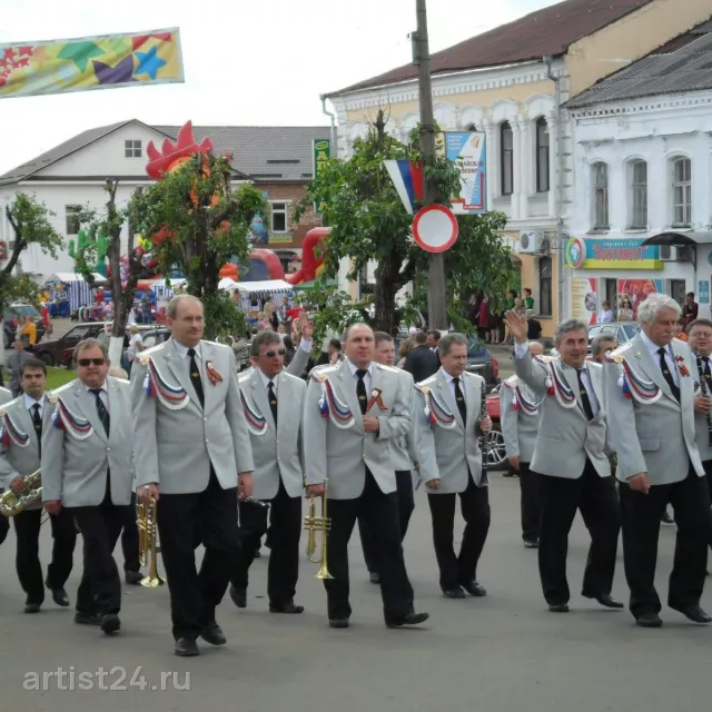 Городской духовой оркестр Великого Новгорода — музыкант, фото 4